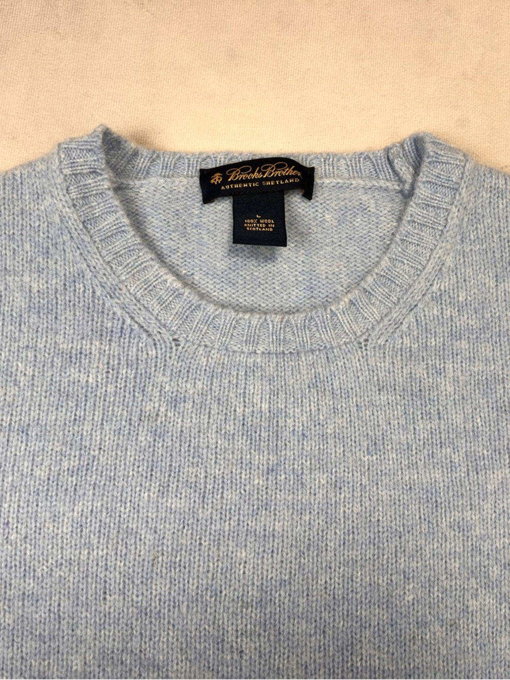 Brooks Brothers Wool Made In Scotland Sweater